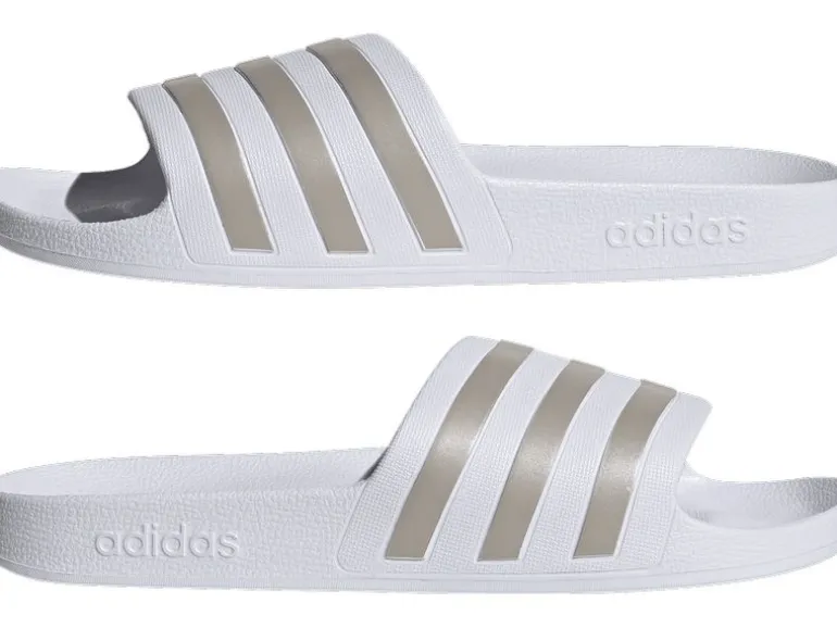 adidas Adiletten AQUA Gold/Weiss, 37