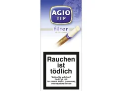 Agio Tip Filter-Cigarillos, Blau, 10 Stück
