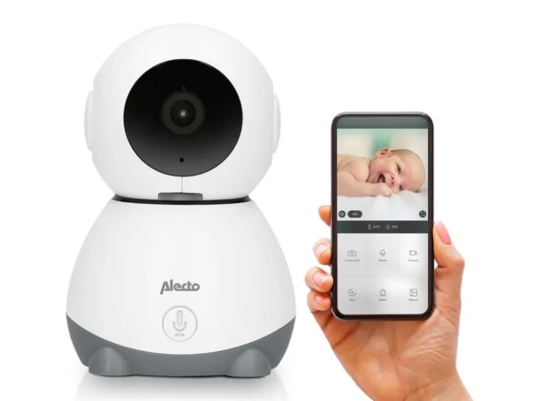 Alecto Video-Babyphone Smartbaby 10 Weiss/Grau