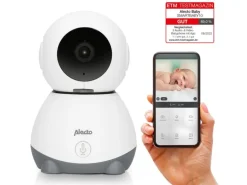 Alecto Video-Babyphone Smartbaby 10 Weiss/Grau