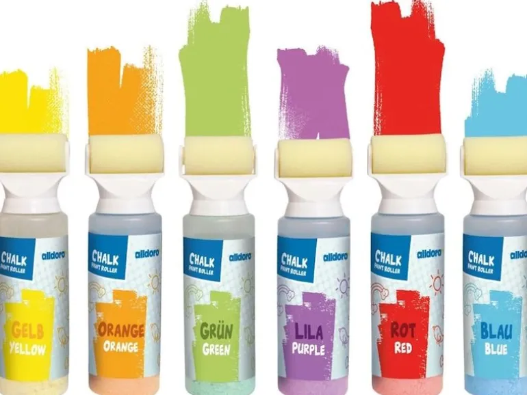alldoro Chalk Paint Roller 6-tlg. Set