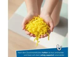 alldoro Squishy Worms Gelb, Kunststoff, 120 g