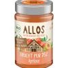 Allos Brotaufstrich Frucht Pur Aprikose Bio, 200 g