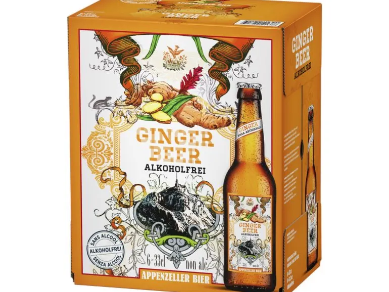 Appenzeller Bier Bier Ginger-Beer alkoholfrei 6 x 0.33 l