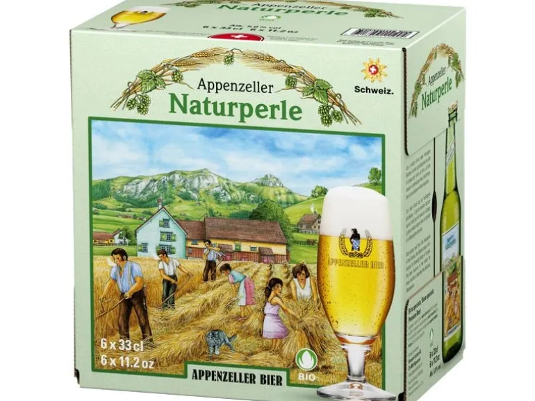 Appenzeller Bier Bier Naturperle Bio 6 x 0.33 l