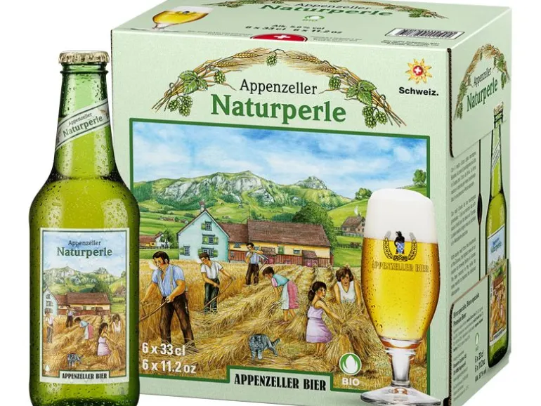 Appenzeller Bier Bier Naturperle Bio 6 x 0.33 l