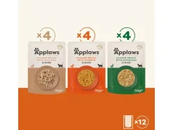 Applaws Nassfutter Multipack Chicken Selection 12 x 70 g