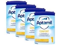 Aptamil Anfangsmilch Confort 1, 4x 800 g