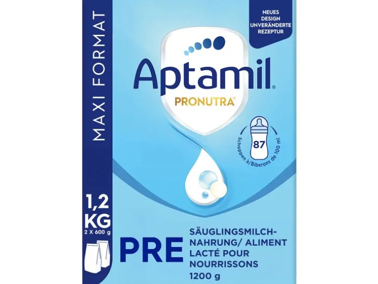 Aptamil Anfangsmilch Pronutra Pre, 2x 600 g