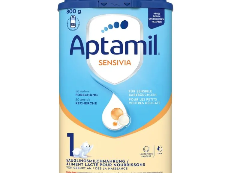 Aptamil Anfangsmilch Sensivia 1, 4x 800 g