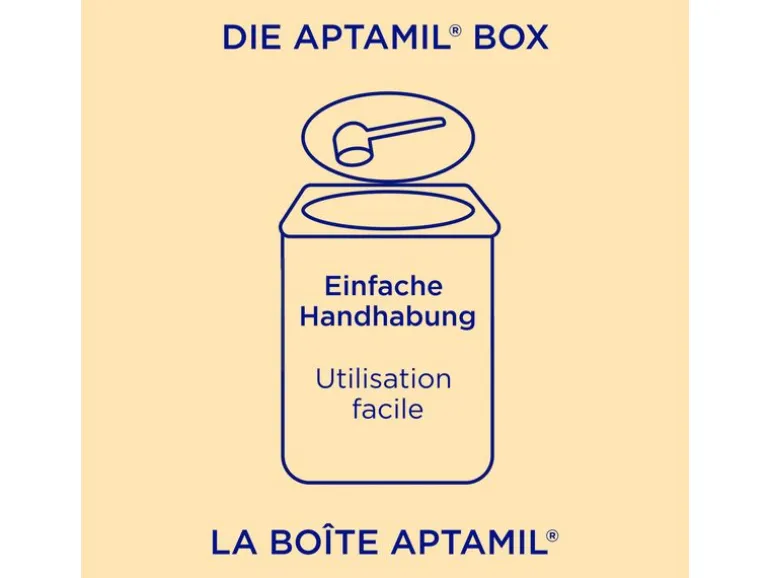 Aptamil Anfangsmilch Sensivia 1, 4x 800 g