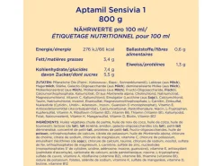 Aptamil Anfangsmilch Sensivia 1, 4x 800 g