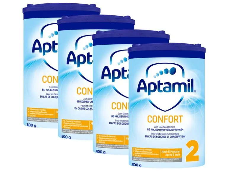Aptamil Folgemilch Confort 2, 4x 800 g