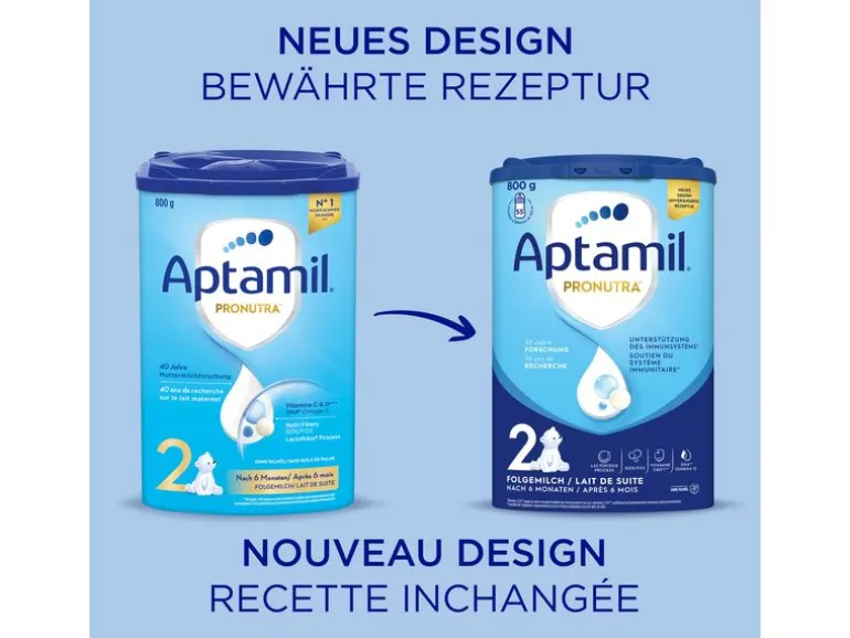 Aptamil Folgemilch Pronutra 2, 800 g