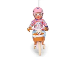 Baby Born Fahrrad mit Welpen Lucky und Stützrädern