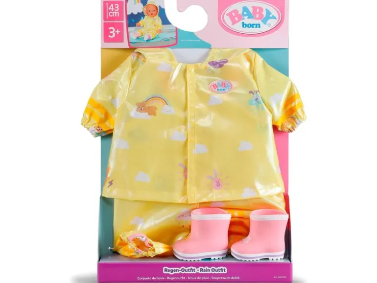 Baby Born Puppenkleidung Regen-Outfit 43 cm