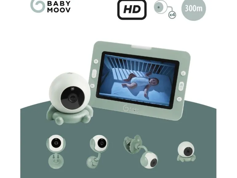 Babymoov Babyphone mit Kamera Yoo Go Plus HD Grün