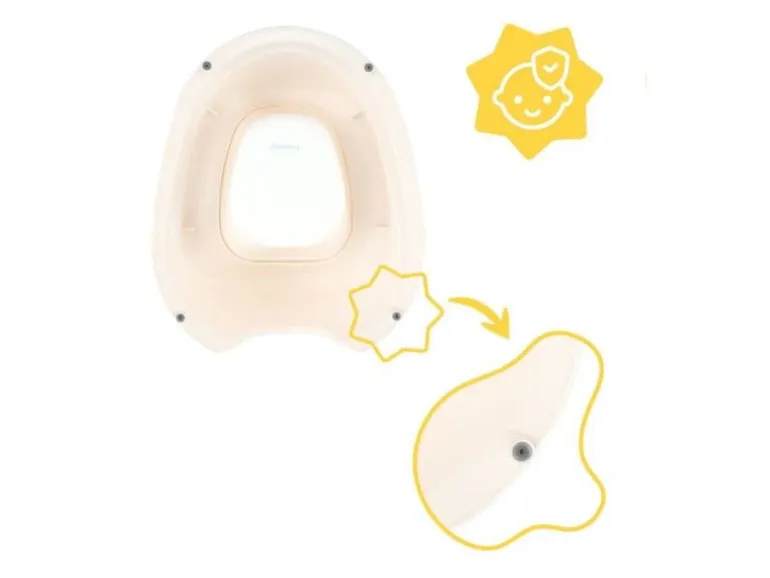 Badabulle Töpfchen Töpfchen Beige/Weiss