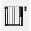 Badabulle Treppenschutzgitter Safe & Pass Metall Schwarz 75-81.5 cm