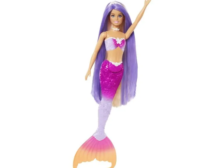 Barbie Puppe Barbie Meerjungfrau mit Farbwechsel