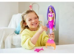 Barbie Puppe Barbie Meerjungfrau mit Farbwechsel