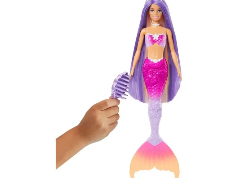 Barbie Puppe Barbie Meerjungfrau mit Farbwechsel