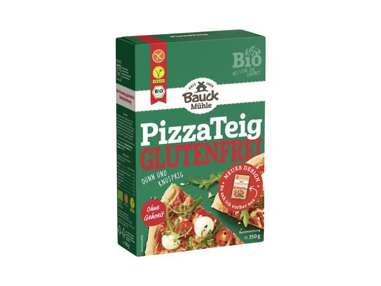 Bauck Mühle Backmischung Pizzateig Glutenfrei, 350 g