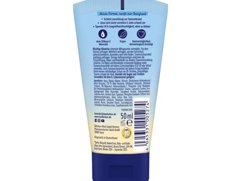 Bübchen Sonnencreme 50 ml