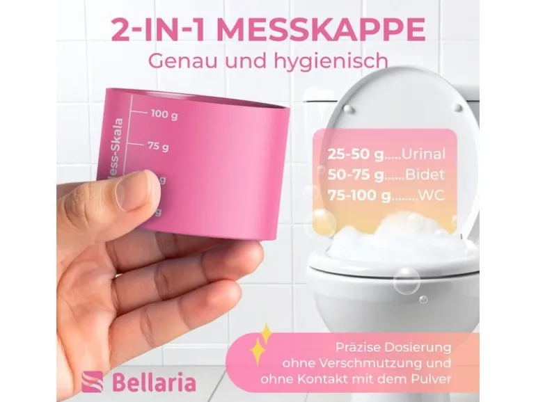 Bellaria WC-Reiniger Schaum «spring flowers» 700 ml