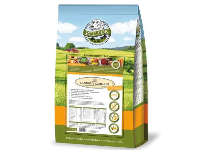 Bellfor Trockenfutter Landgut-Schmaus Insekten, 7.5 kg