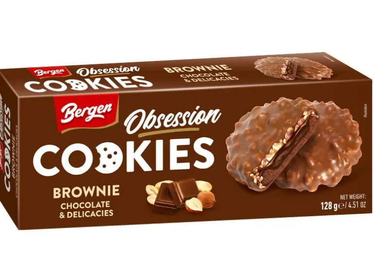 Bergen Cookies Obsession Brownie 128 g