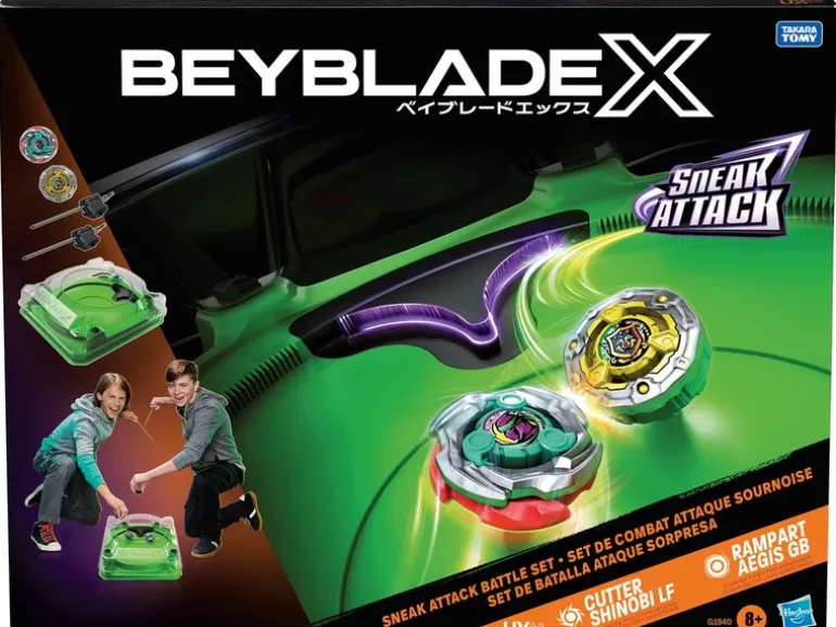 BEYBLADE BEY Sneak Attack Battle Set 2 Kreisel