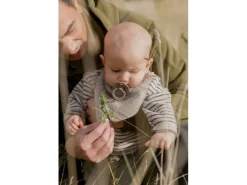 Bibs Bandana Bib Bio-Baumwoll-Musselin Weiss Elfenbein