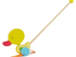 bieco Schiebespielzeug Roller-Strichwatscheente Gelb
