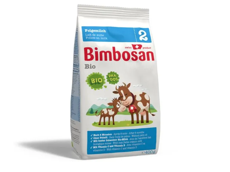 Bimbosan Folgemilch Bio 2, Auffüllpack 400g