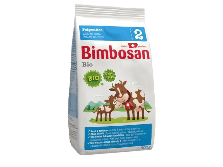 Bimbosan Folgemilch Bio 2, Auffüllpack 12 x 400g