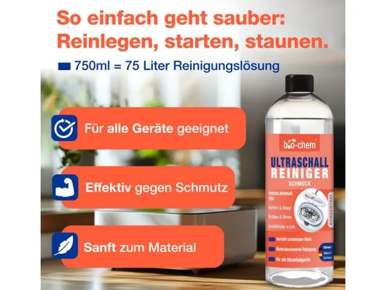 Bio Chem Ultraschallreiniger 750 ml