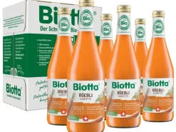 Biotta Säfte Rüebli Bio 6 x 0.5 l