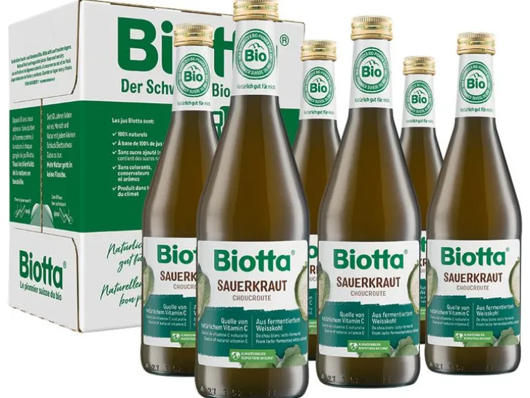 Biotta Säfte Sauerkraut Bio 6 x 0.5 l