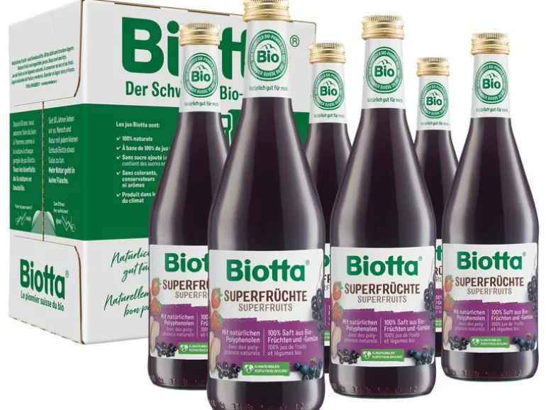 Biotta Säfte Superfrüchte Bio 6 x 0.5 l