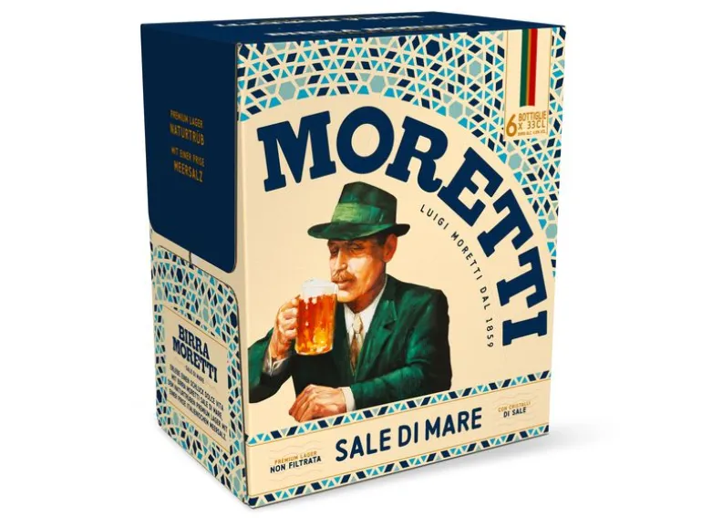 Birra Moretti Bier Sale di Mare 4.8% 6 x 0.33 l