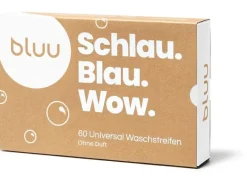 bluu Universal Waschmittelstreifen ohne Duft 60 Stück