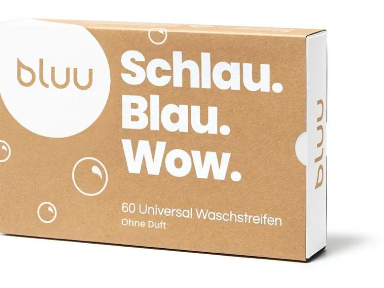 bluu Universal Waschmittelstreifen ohne Duft 60 Stück
