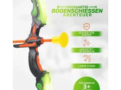 Bogenkönig Bogenschiess-Set leuchtend