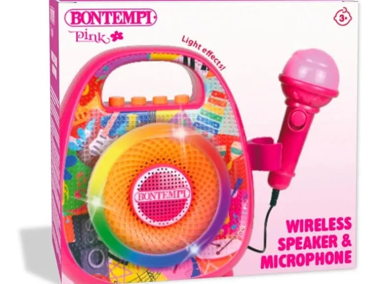 Bontempi Kabellose Lautsprecherbox mit Mikrofon