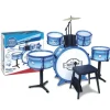 Bontempi Musikinstrument Schlagzeug blau