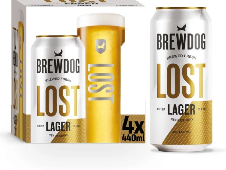 BrewDog Lost Lager 4 x 0.44 l