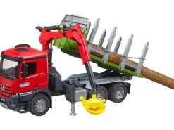Bruder Spielwaren Arocs Holztransport-LKW