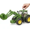Bruder Spielwaren Landwirtschaftsfahrzeug John Deere 7R 350 mit Frontlader