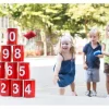 BS Toys Wurfspiel Büchsenwerfen rot mit Zahlen